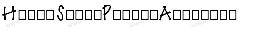 HanyiSentyPailouArch字体转换