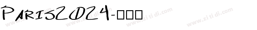 Paris2024字体转换