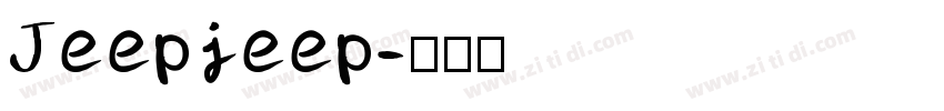 Jeepjeep字体转换