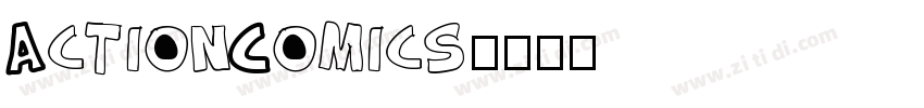 ActionComics字体转换