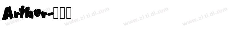 Arthur字体转换