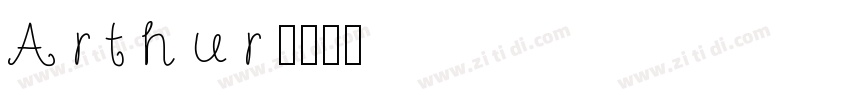 Arthur字体转换