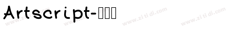Artscript字体转换