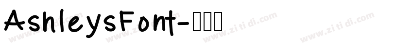 AshleysFont字体转换