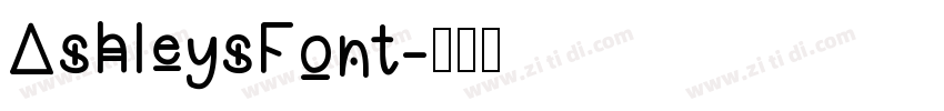 AshleysFont字体转换