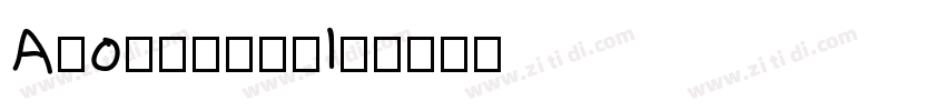 Asomtavruli字体转换