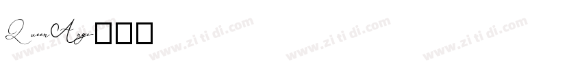 QueenAnge字体转换