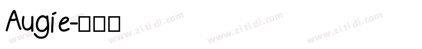 Augie字体转换