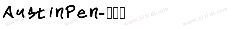 AustinPen字体转换