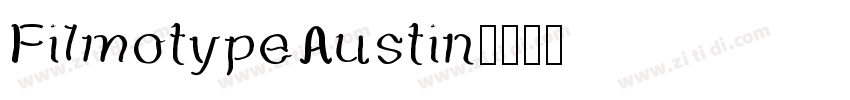 FilmotypeAustin字体转换