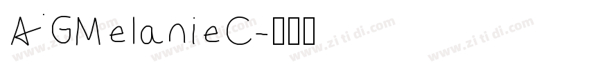 AGMelanieC字体转换