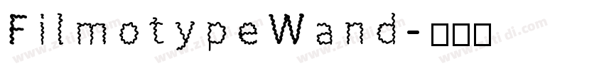 FilmotypeWand字体转换