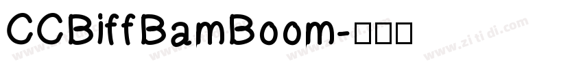 CCBiffBamBoom字体转换