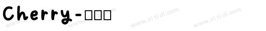 Cherry字体转换