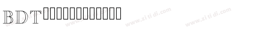 BDTelegraph字体转换