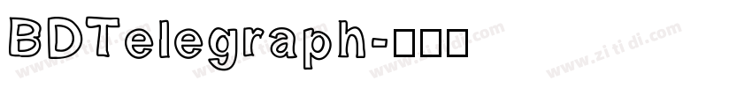 BDTelegraph字体转换