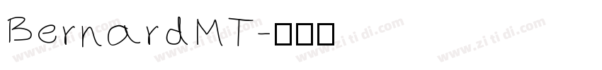 BernardMT字体转换