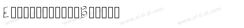 EthnocentricBk字体转换