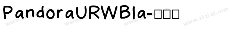 PandoraURWBla字体转换