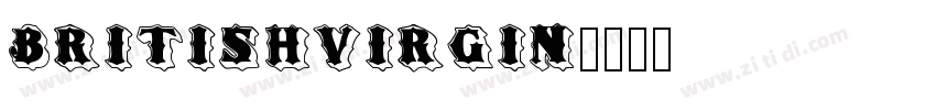 BritishVirgin字体转换