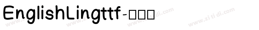 EnglishLingttf字体转换