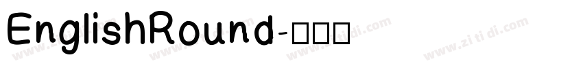 EnglishRound字体转换