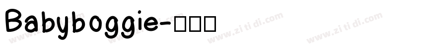 Babyboggie字体转换