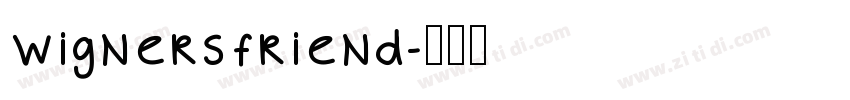 WignersFriend字体转换