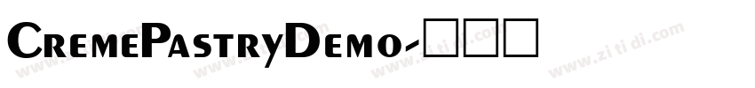 CremePastryDemo字体转换
