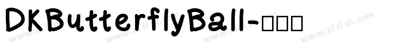DKButterflyBall字体转换
