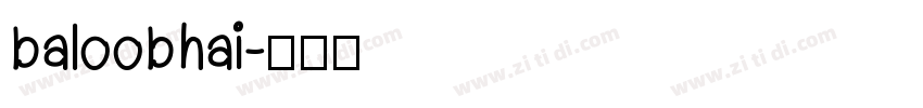 baloobhai字体转换