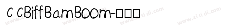 CCBiffBamBoom字体转换