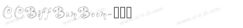 CCBiffBamBoom字体转换