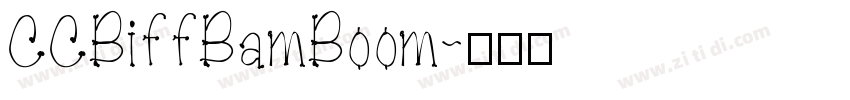 CCBiffBamBoom字体转换