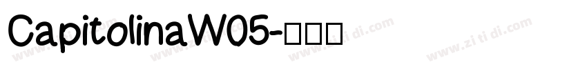 CapitolinaW05字体转换