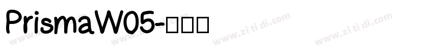 PrismaW05字体转换