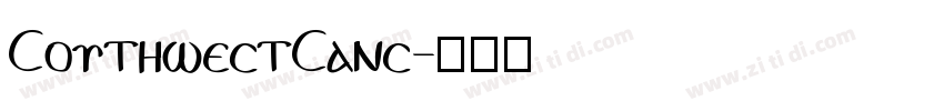 SouthwestSans字体转换