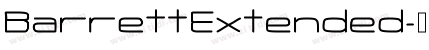 BarrettExtended字体转换