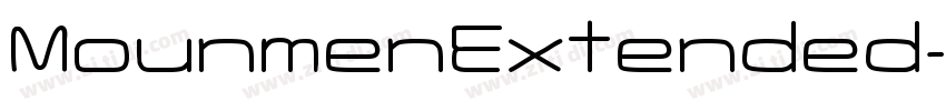 MounmenExtended字体转换
