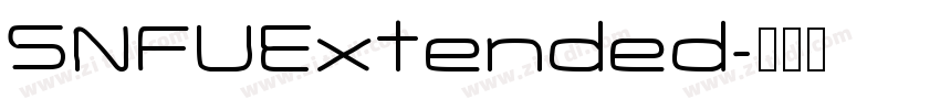 SNFUExtended字体转换