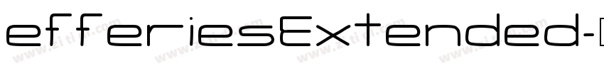 efferiesExtended字体转换