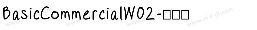 BasicCommercialW02字体转换