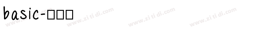basic字体转换