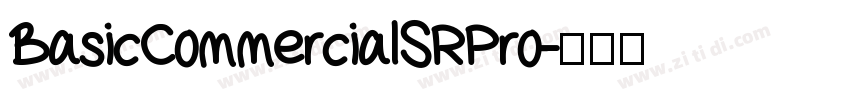 BasicCommercialSRPro字体转换
