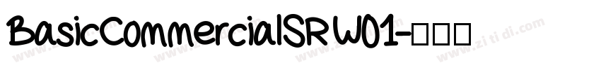 BasicCommercialSRW01字体转换