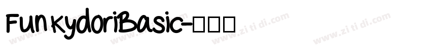 FunkydoriBasic字体转换