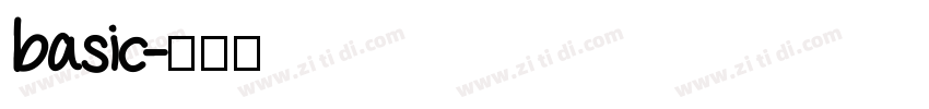 basic字体转换