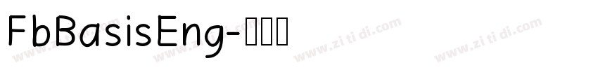 FbBasisEng字体转换