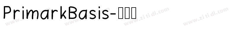 PrimarkBasis字体转换