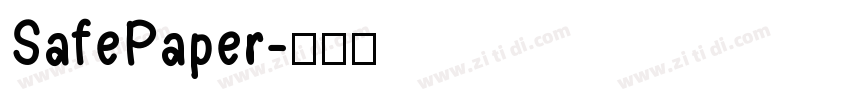 SafePaper字体转换